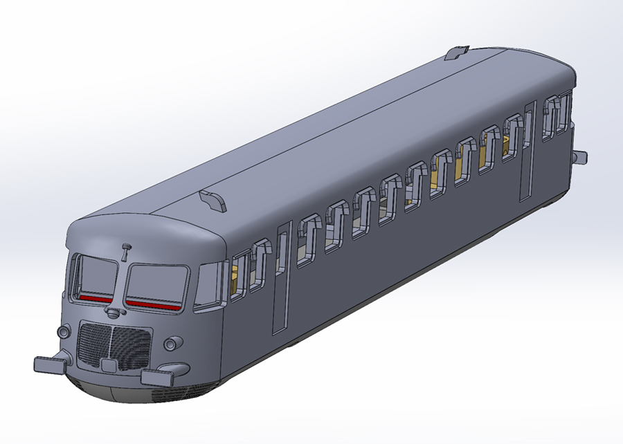 B.SIGN - Automotrici ALn 772 scala 1:160 Maxrail