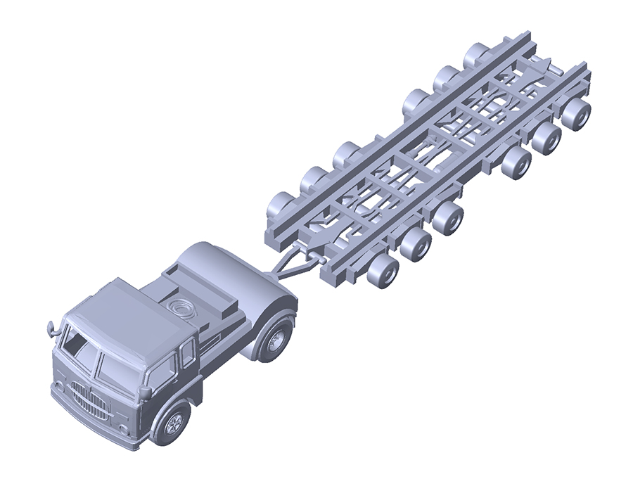 B.SIGN - Modello Fiat 682 scala 1:160 Maxrail
