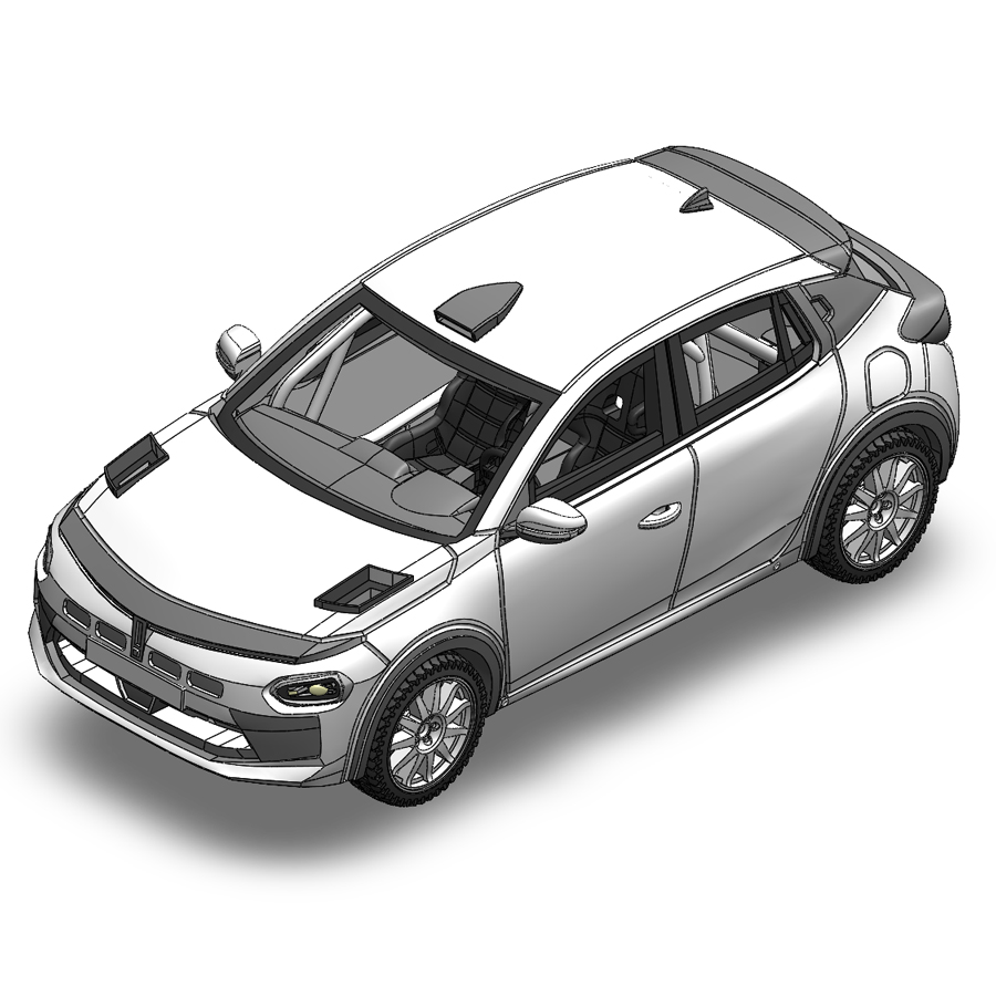 B.SIGN - Lancia Y Rally4  - esploso Racing43